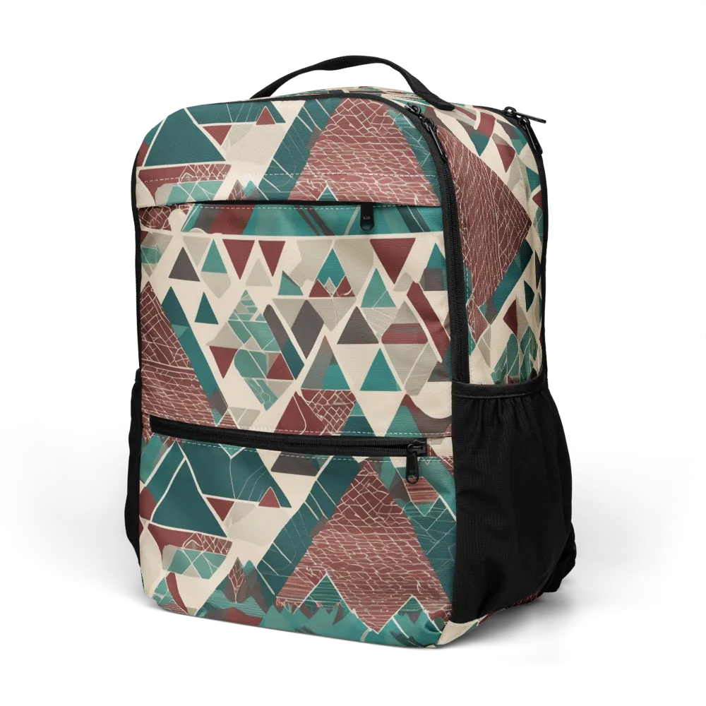 Alpine Mosaic on Utility Backpack — Left Front