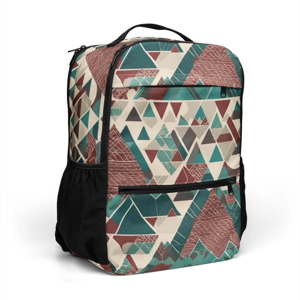 Alpine Mosaic on Utility Backpack — Right Front