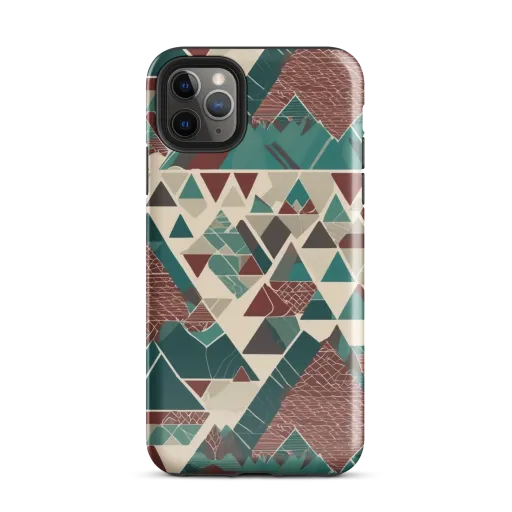Alpine Mosaic on a Tough Case for iPhone®