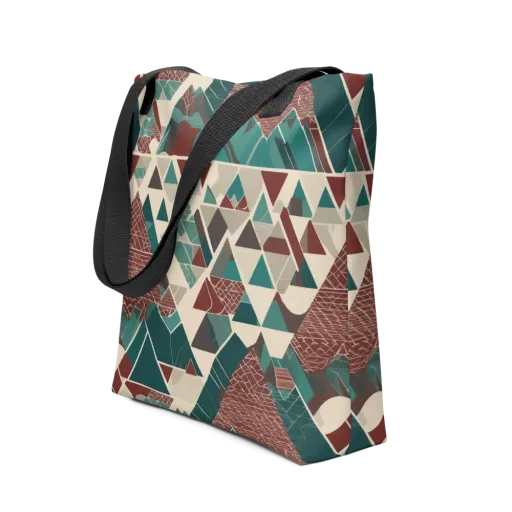 Alpine Mosaic on a Tote Bag