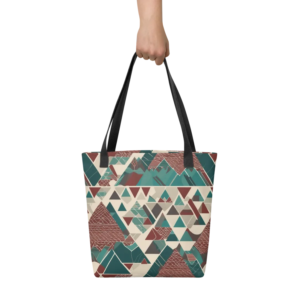 Alpine Mosaic on Tote Bag — Front