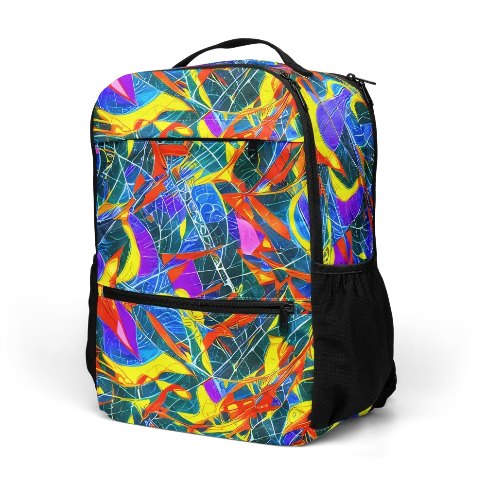 Arkhipov Waves on Utility Backpack — Left Front