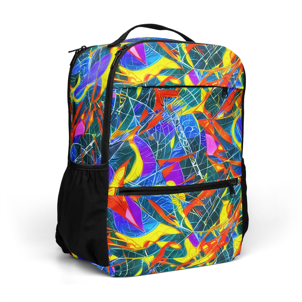 Arkhipov Waves on Utility Backpack — Right Front