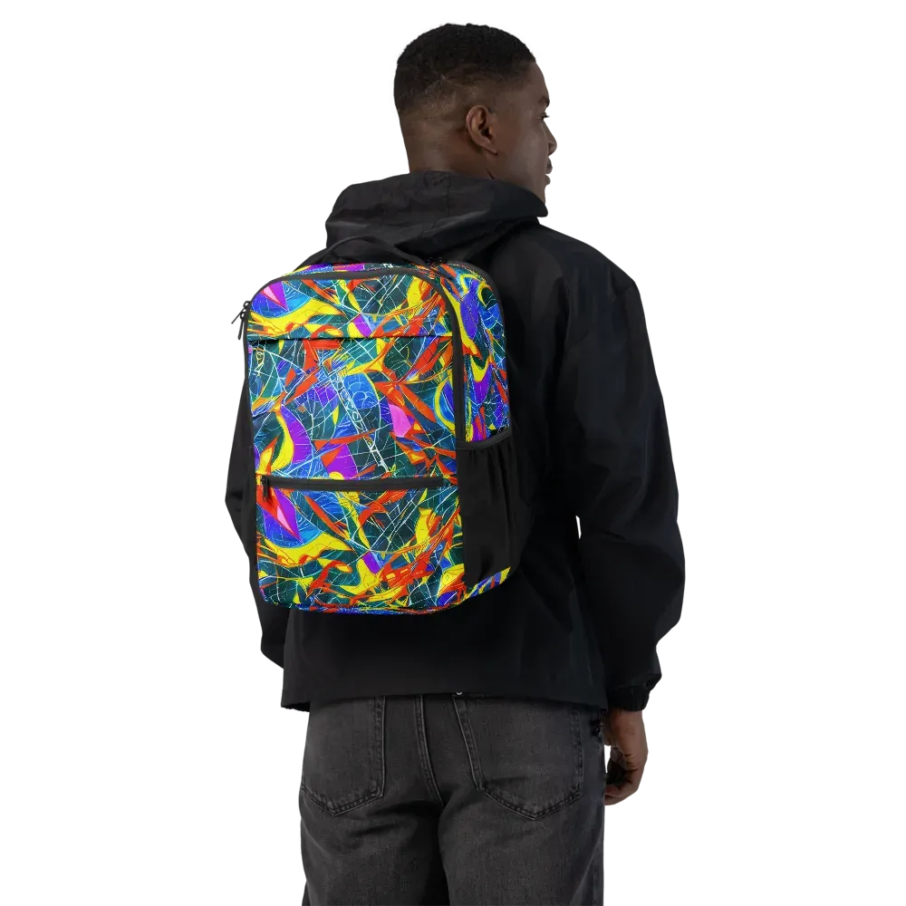 Arkhipov Waves on Utility Backpack — Back