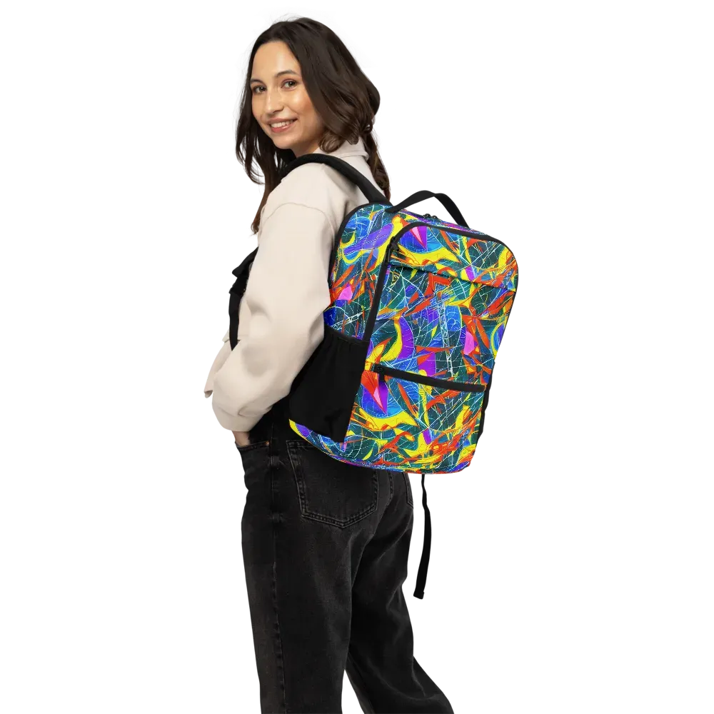 Arkhipov Waves on Utility Backpack — Back