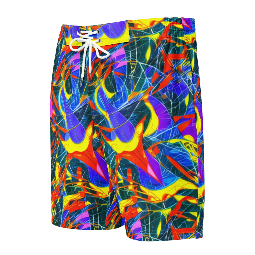 Arkhipov Waves on Men's Board Shorts — Front
