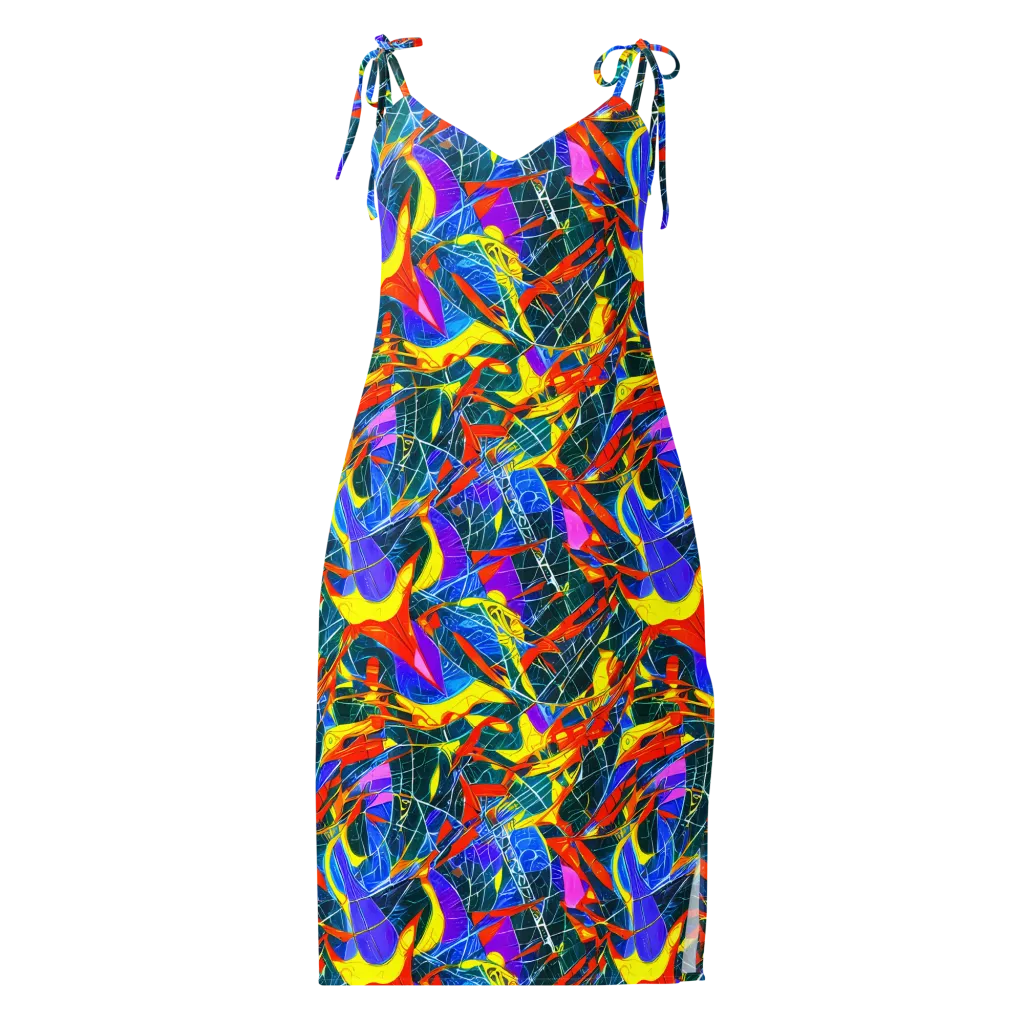 Arkhipov Waves on Slip Dress — Front