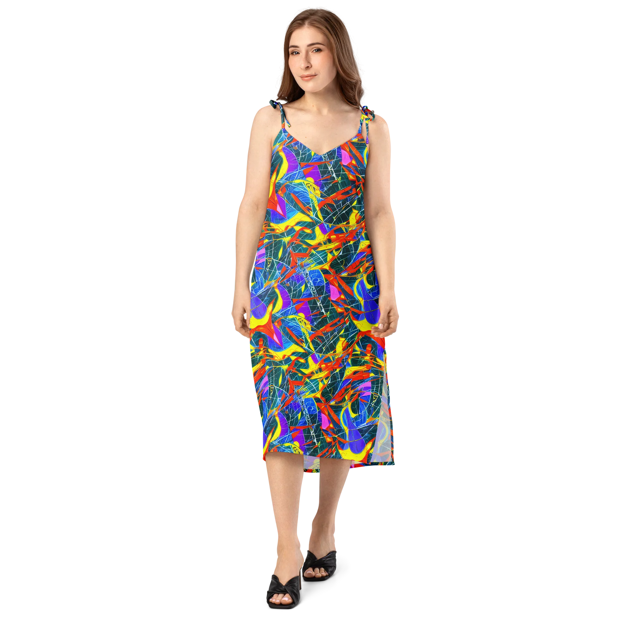 Arkhipov Waves on Slip Dress — Front