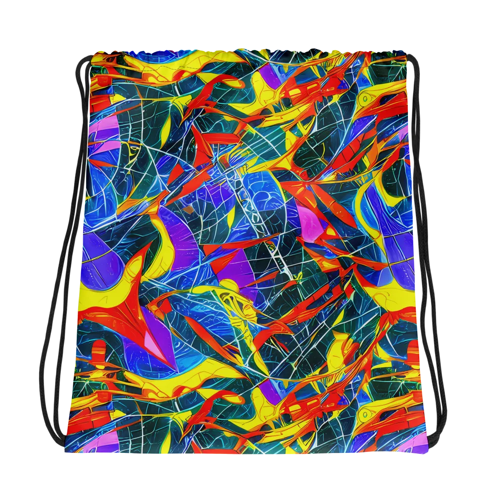 Arkhipov Waves on Drawstring Bag — Photo