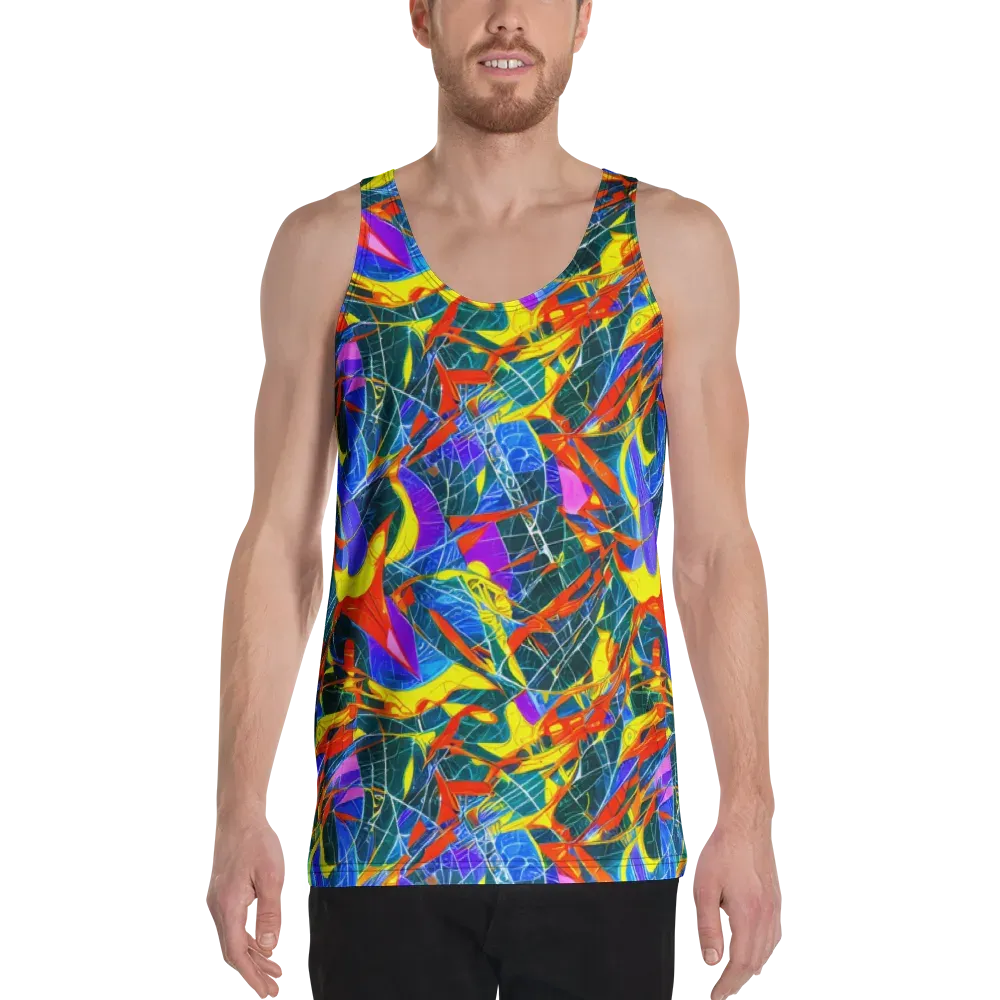 Arkhipov Waves on Men's Tank Top — Front