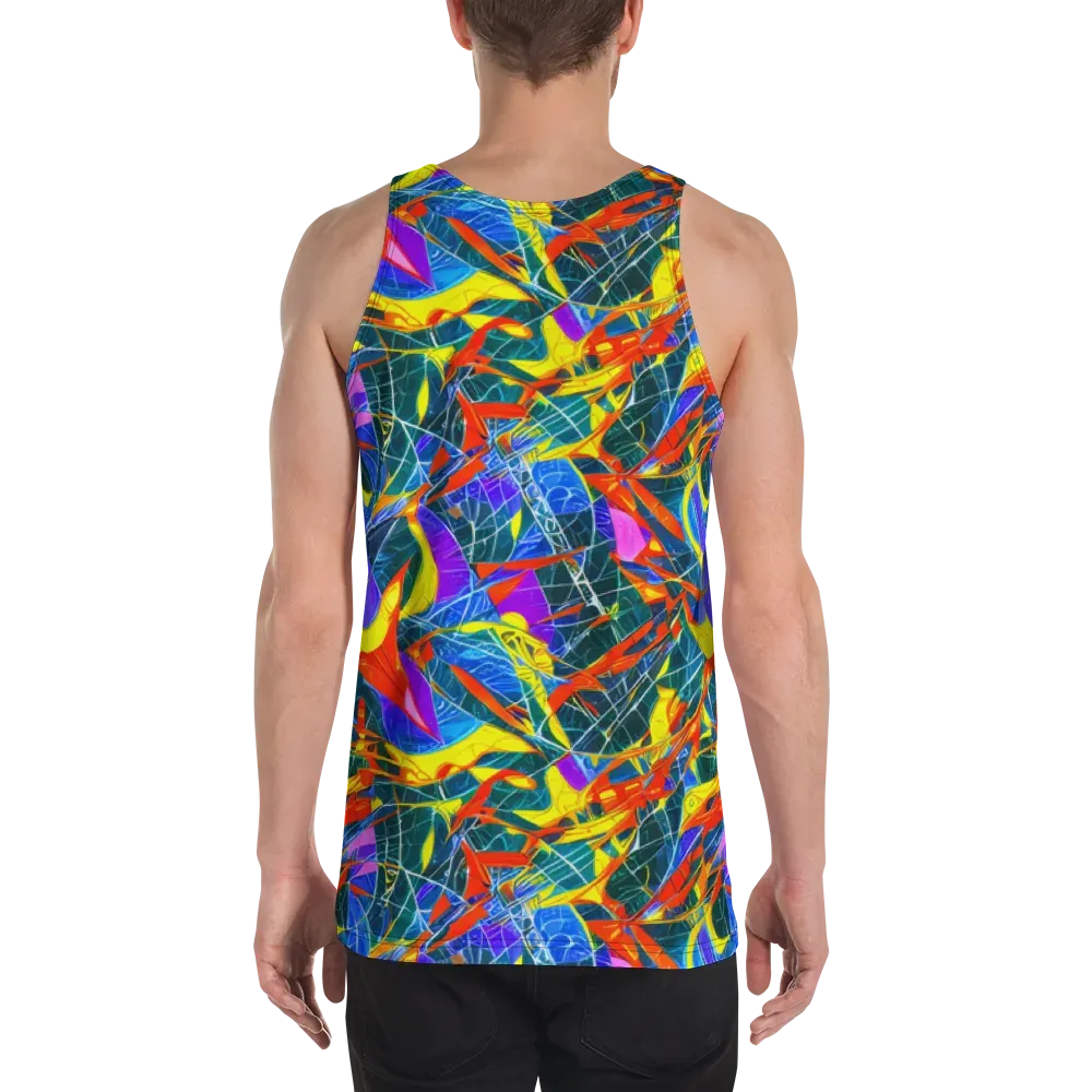 Arkhipov Waves on Men's Tank Top — Back