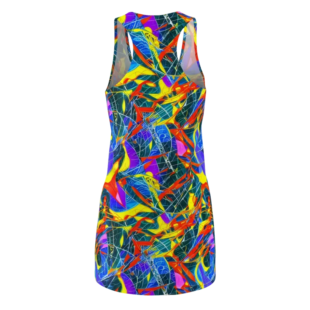 Arkhipov Waves on Racerback Dress — Back