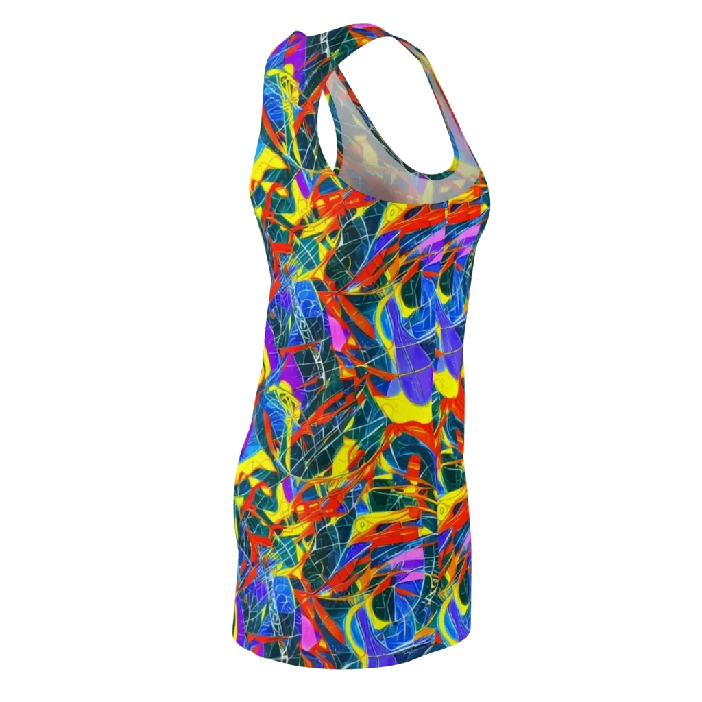 Arkhipov Waves on Racerback Dress — Back Side