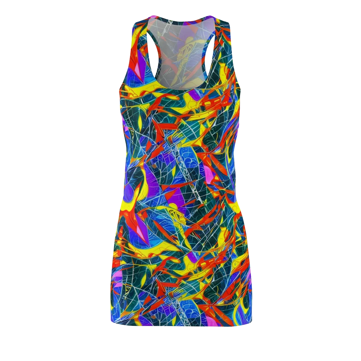 Arkhipov Waves on Racerback Dress — Front