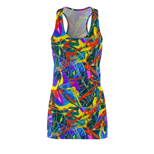 Arkhipov Waves on a Racerback Dress
