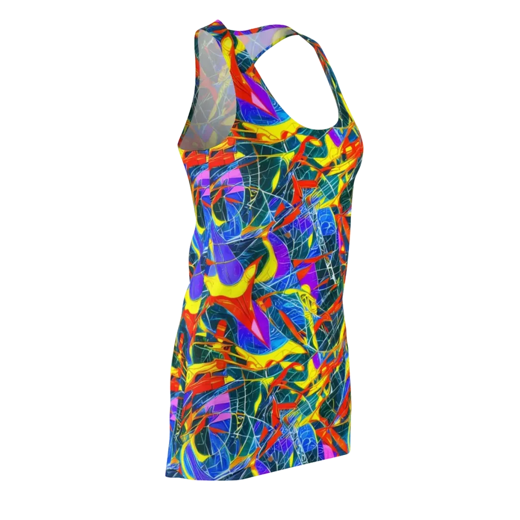 Arkhipov Waves on Racerback Dress — Front Side
