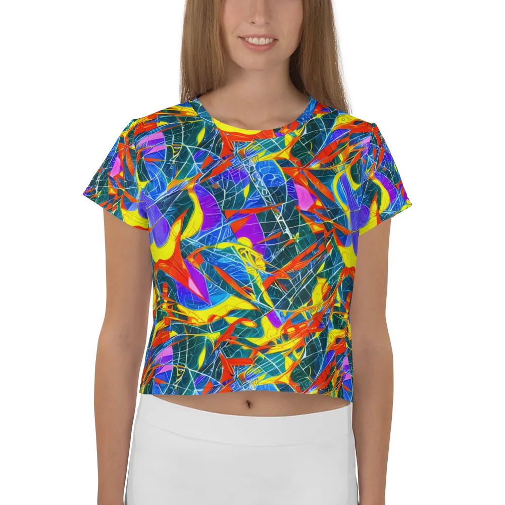 Arkhipov Waves on Crop Tee — Front