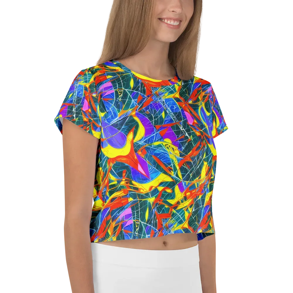 Arkhipov Waves on Crop Tee — Right
