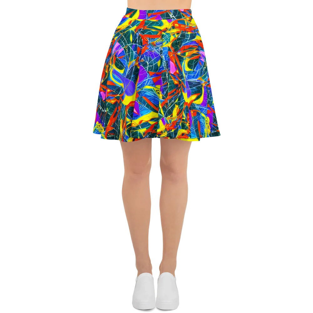 Arkhipov Waves on Skater Skirt — Front
