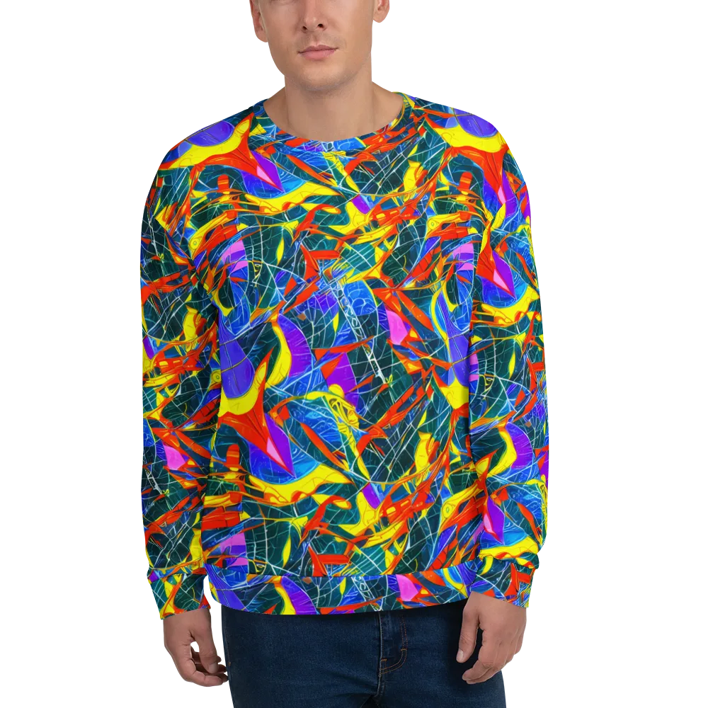 Arkhipov Waves on Sweatshirt — Front