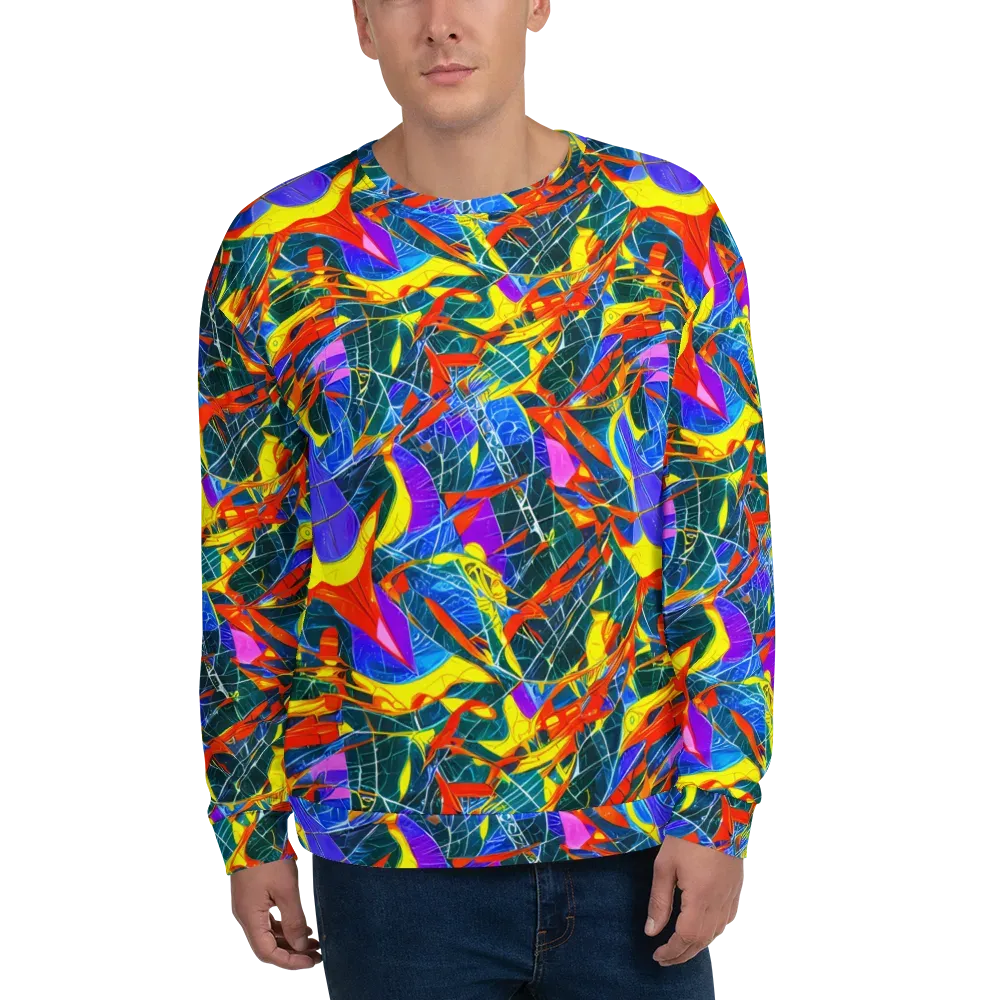 Arkhipov Waves on Sweatshirt — Front