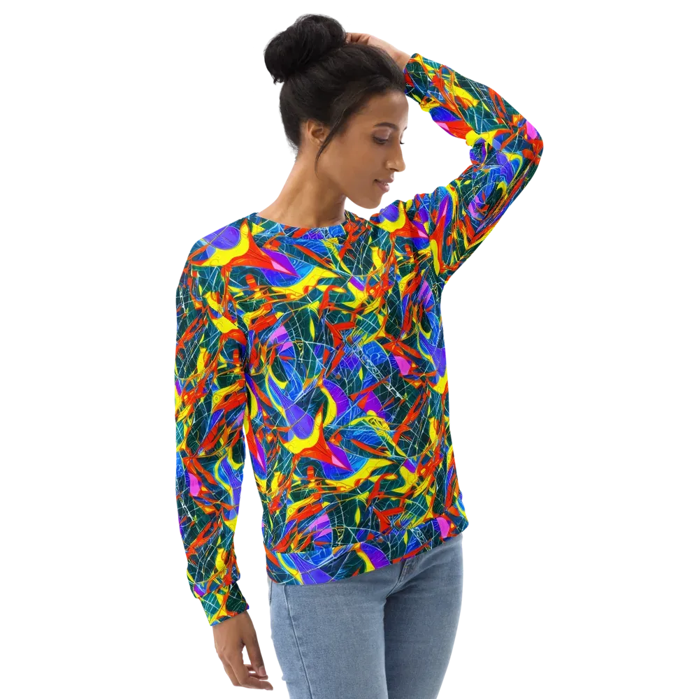 Arkhipov Waves on Sweatshirt — Right Front