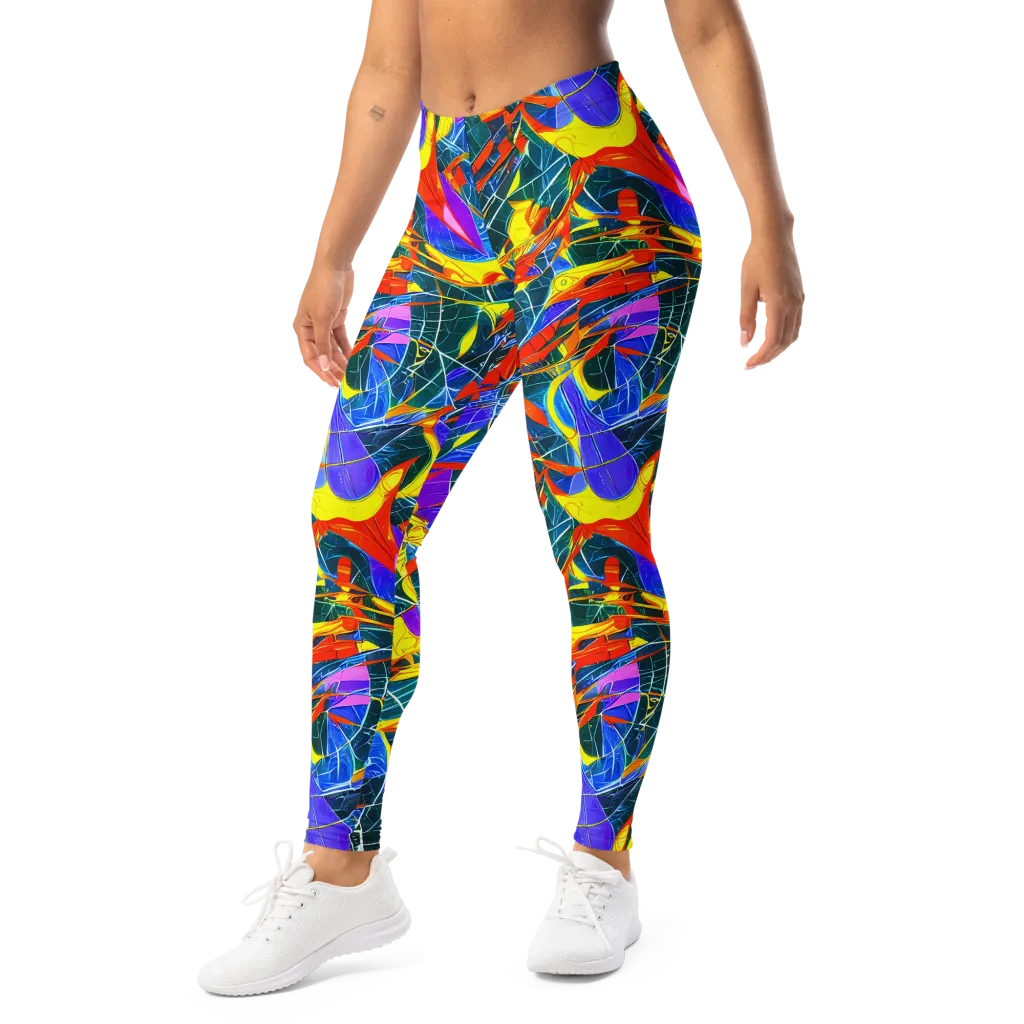 Arkhipov Waves on Leggings — Left Front