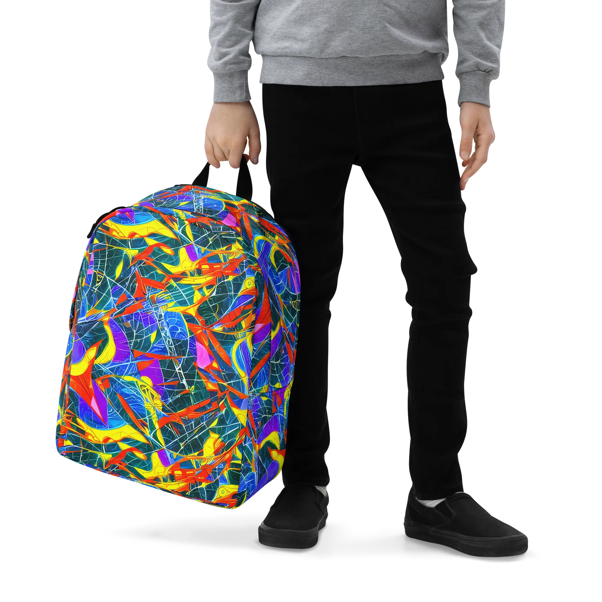 Arkhipov Waves on Minimalist Backpack — Zoomed-in