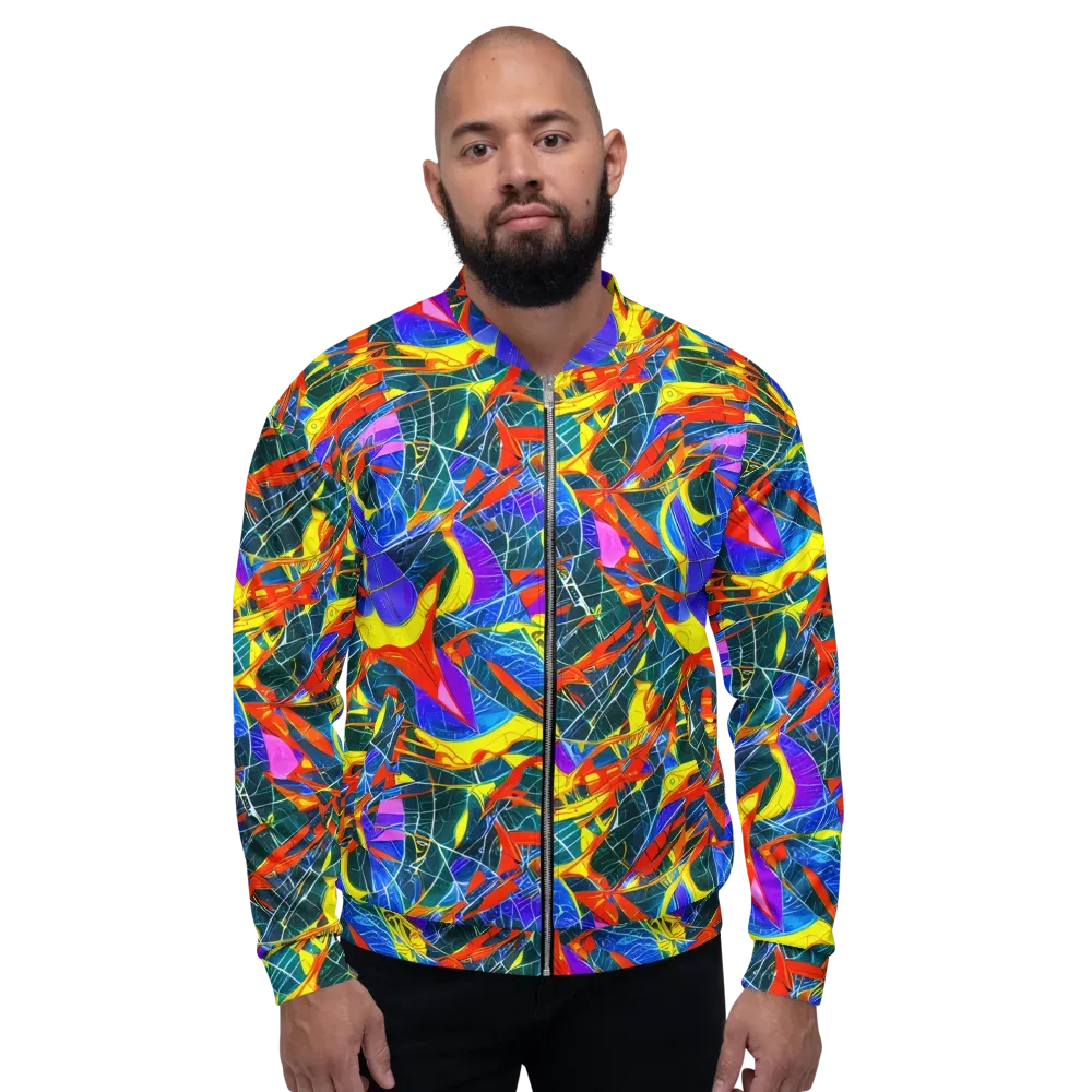 Arkhipov Waves on Bomber Jacket — Front