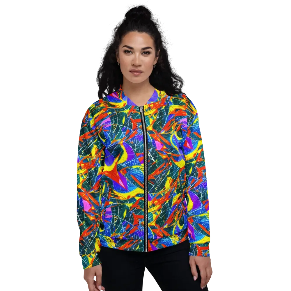 Arkhipov Waves on Bomber Jacket — Front
