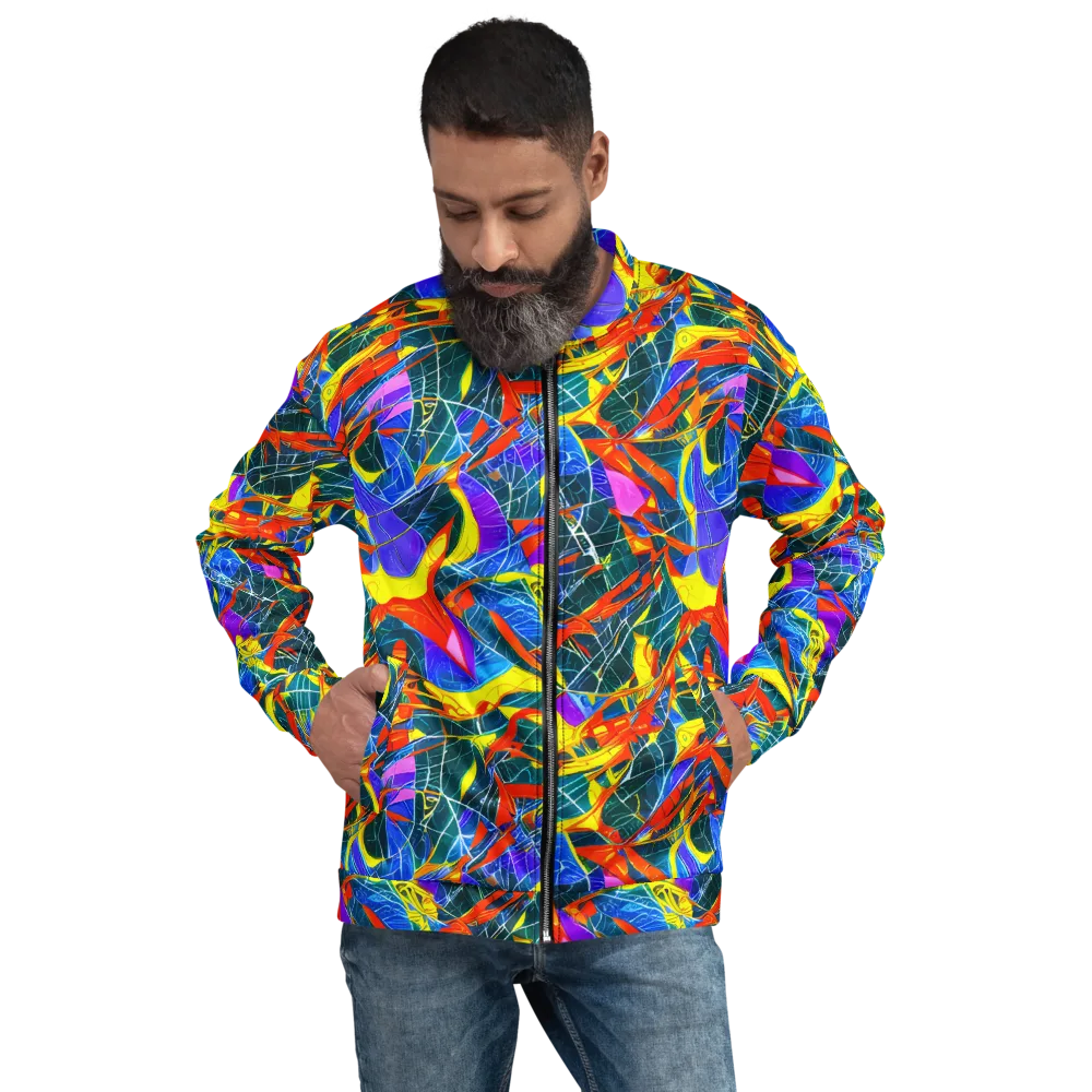 Arkhipov Waves on Bomber Jacket — Front