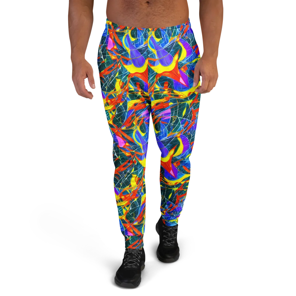 Arkhipov Waves on Men's Joggers — Front