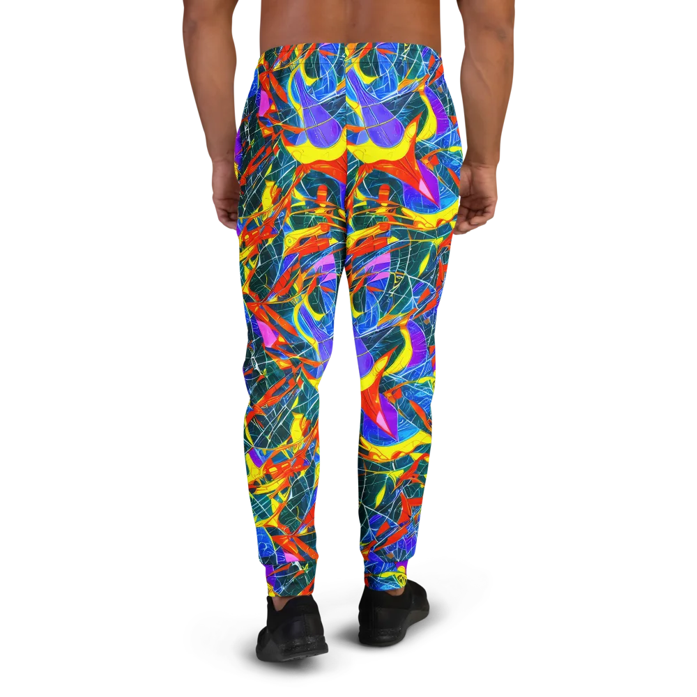 Arkhipov Waves on Men's Joggers — Back