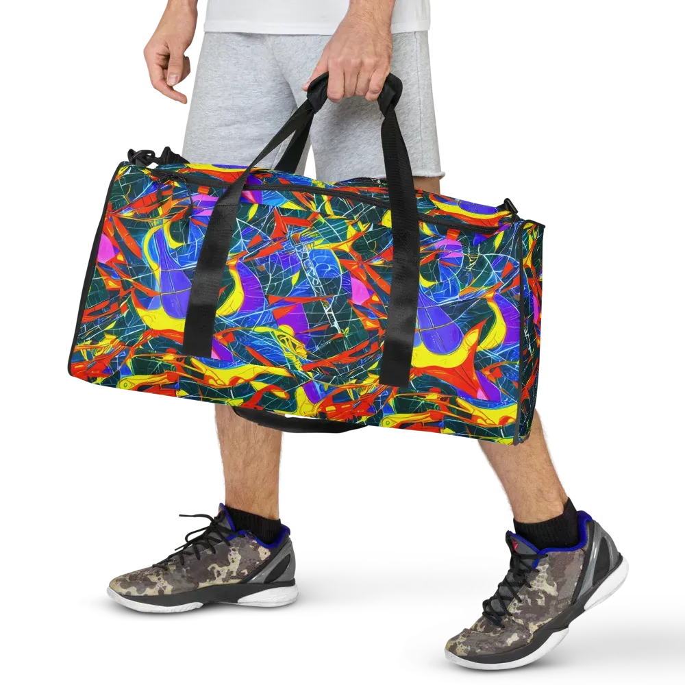 Arkhipov Waves on Duffle Bag — Front