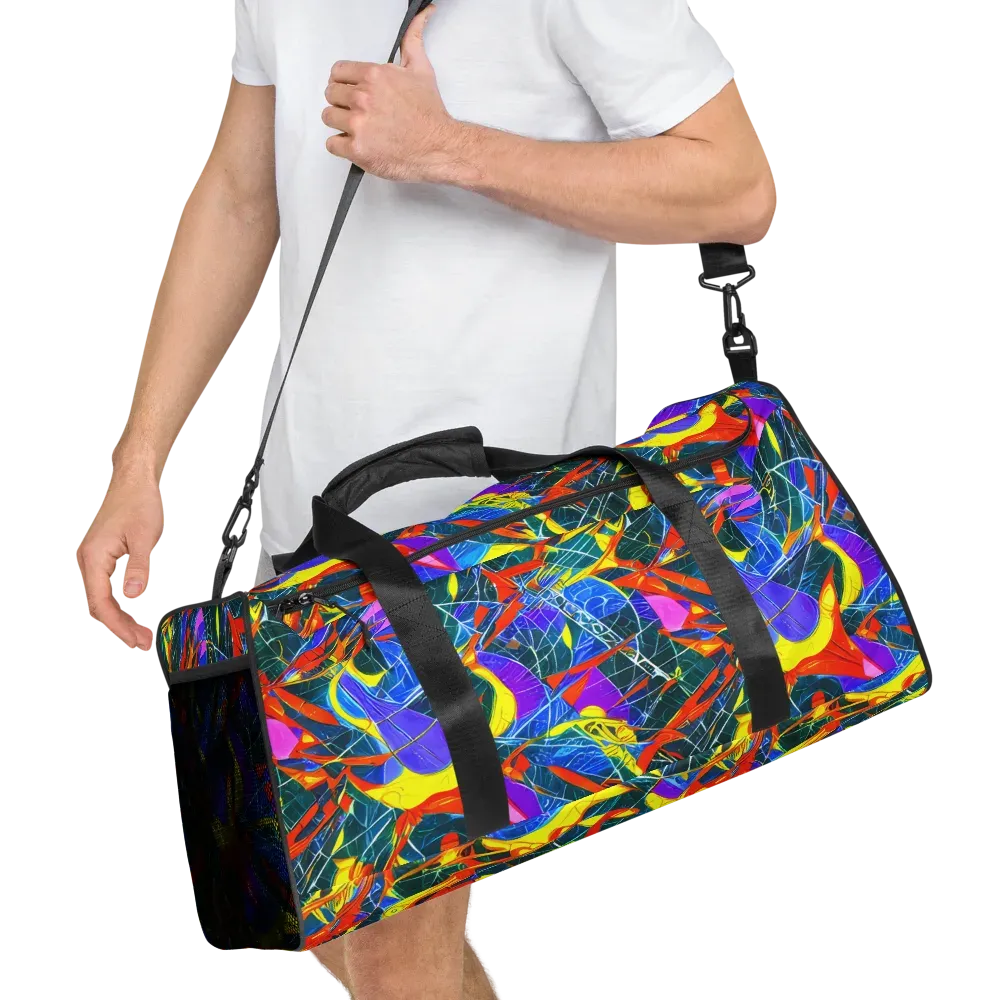 Arkhipov Waves on Duffle Bag — Right Front