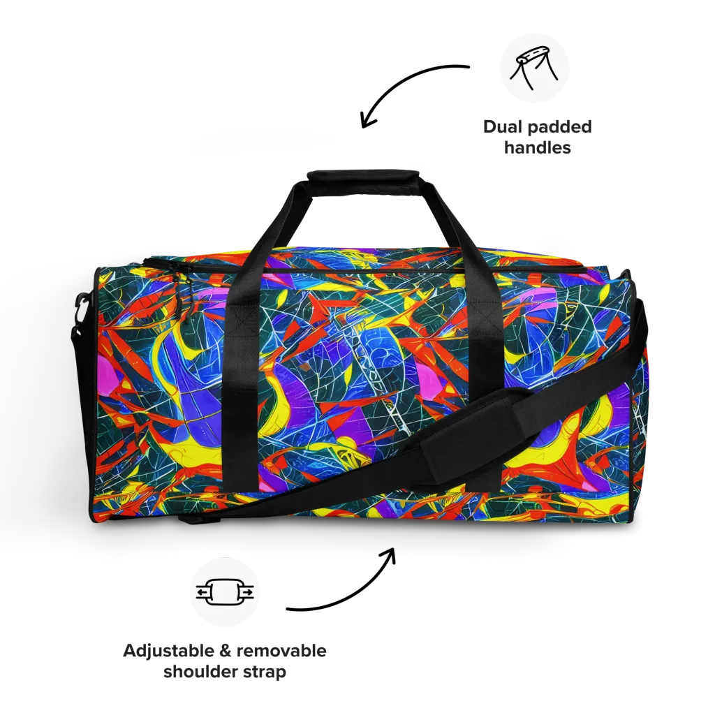 Arkhipov Waves on Duffle Bag — Front