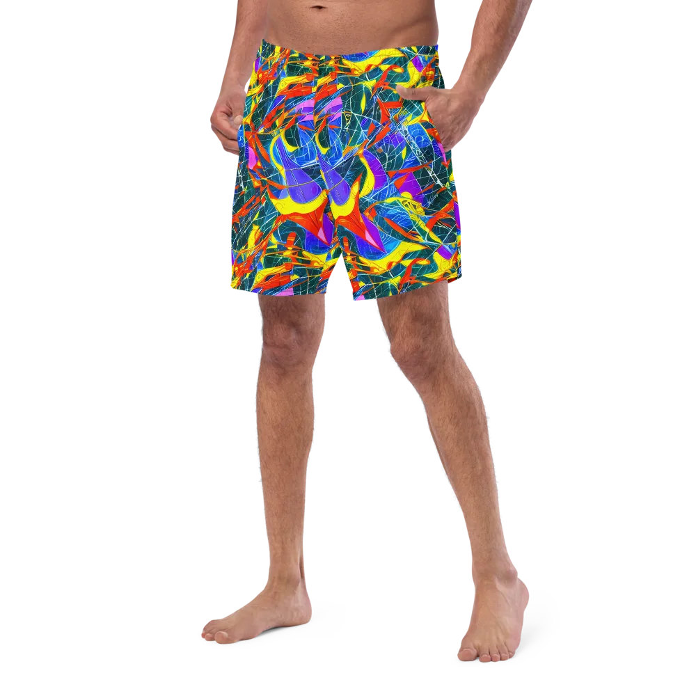 Arkhipov Waves on Swim Trunks — Left Front