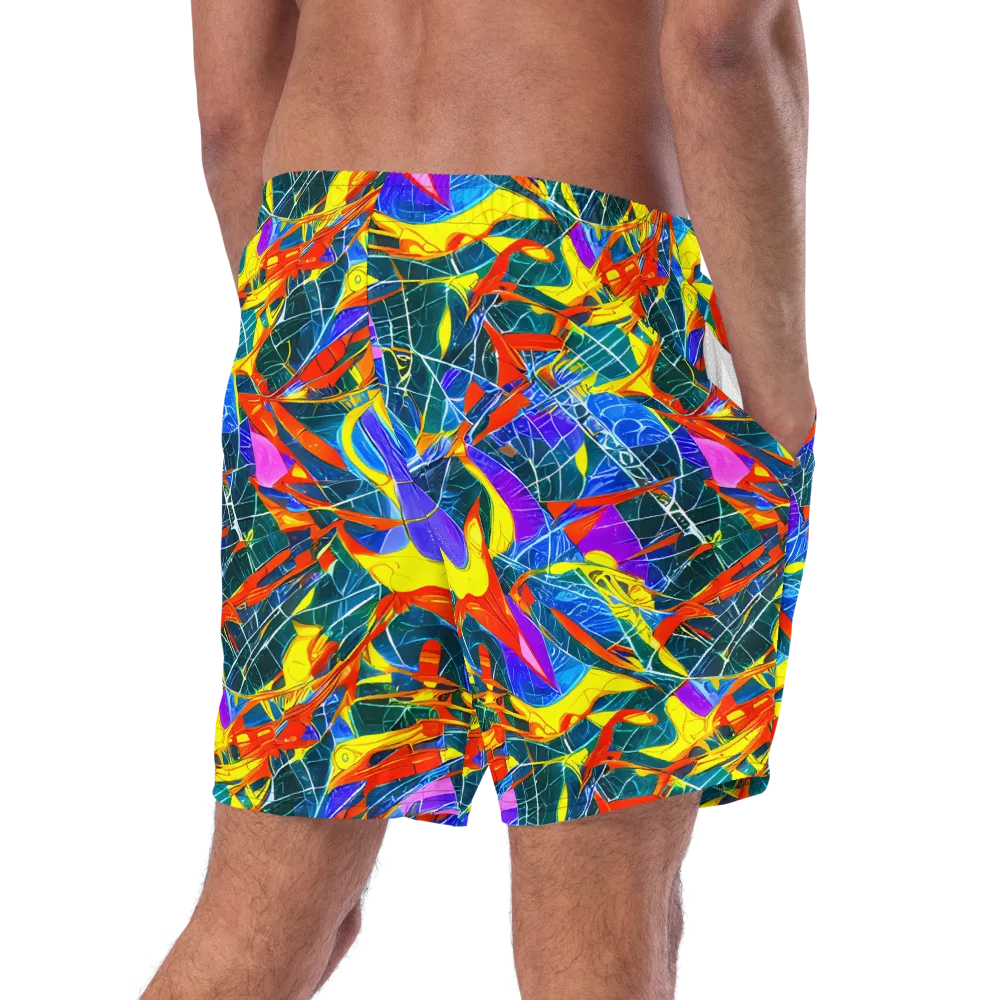 Arkhipov Waves on Swim Trunks — Right Back