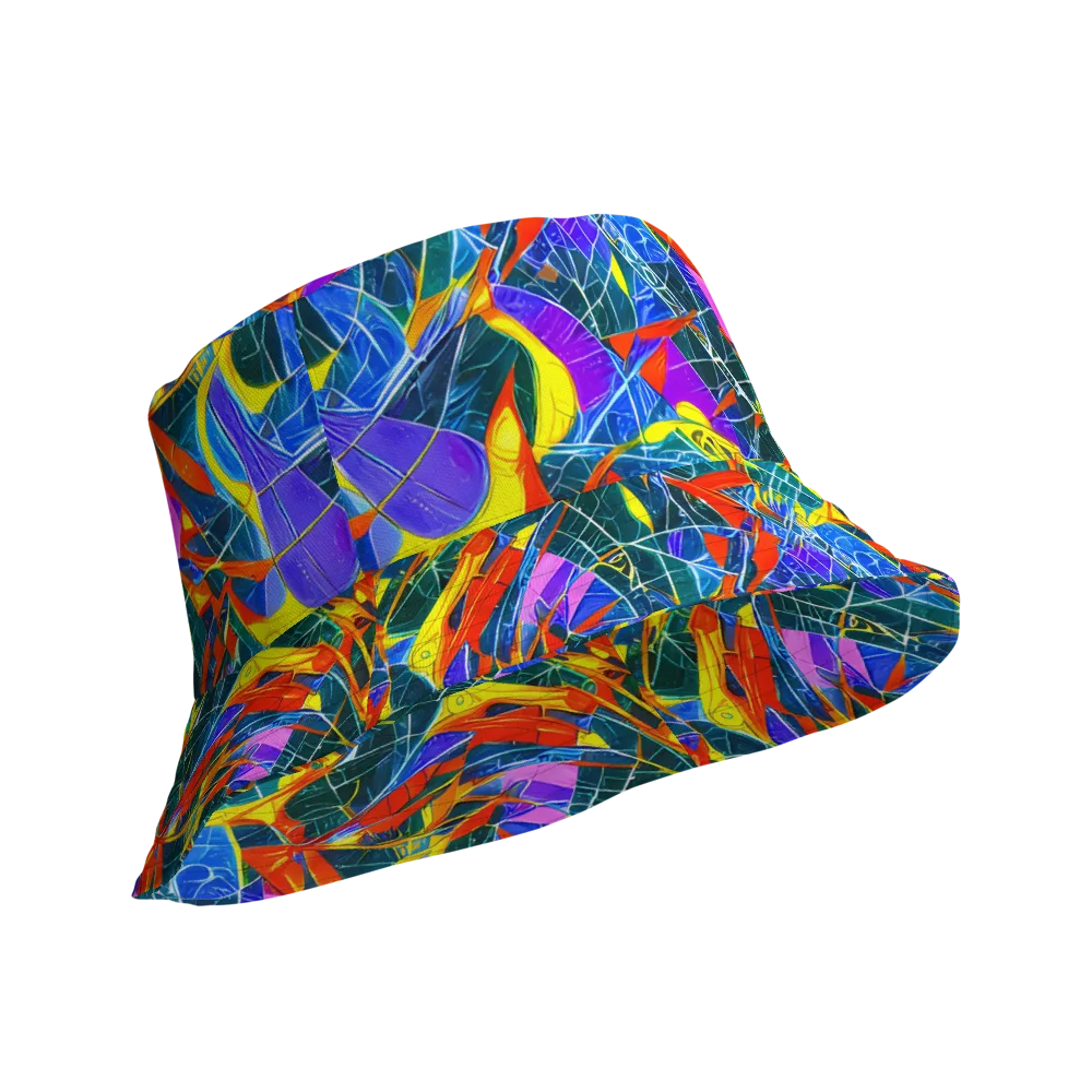 Arkhipov Waves on Reversible Bucket Hat — Product details Outside