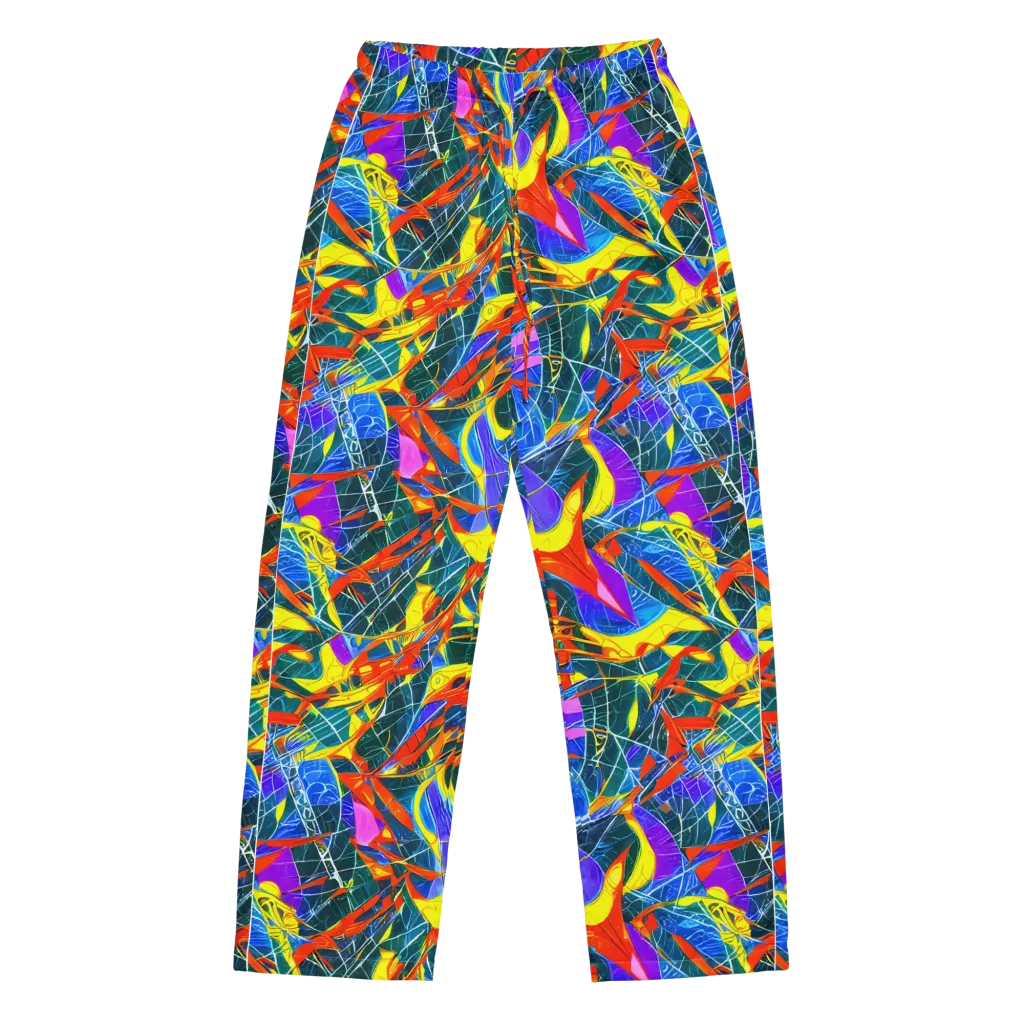 Arkhipov Waves on Women's Pajama Pants — Front