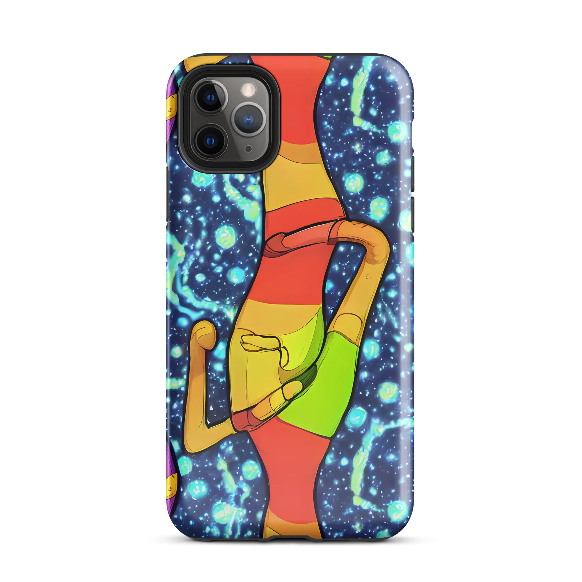 Cosmic Siblings on Tough Case for iPhone® — Front