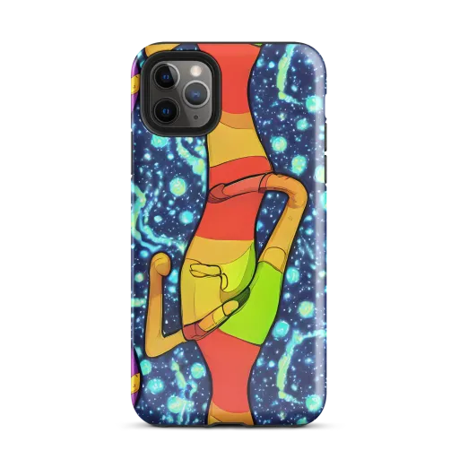 Cosmic Siblings on a Tough Case for iPhone®