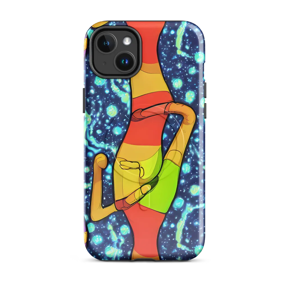 Cosmic Siblings on MagSafe Tough Case for iPhone® — Front