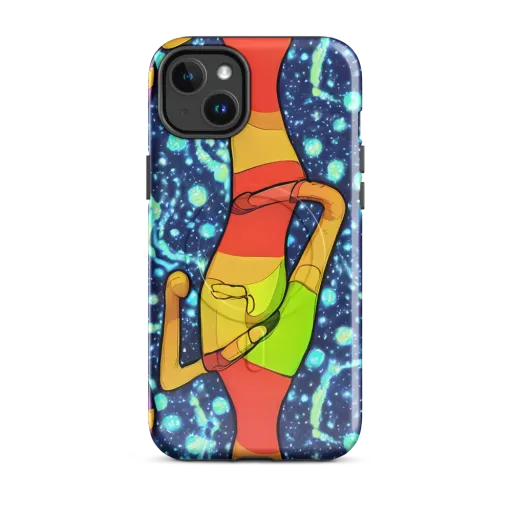 Cosmic Siblings on a MagSafe Tough Case for iPhone®