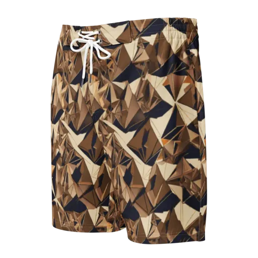 Gilded Fold on a Men's Board Shorts
