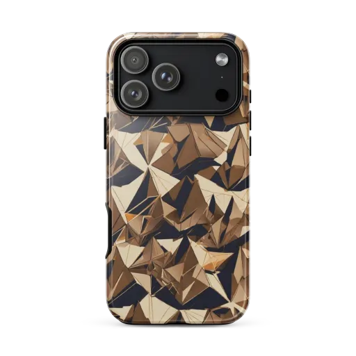 Gilded Fold on a Tough Case for iPhone®