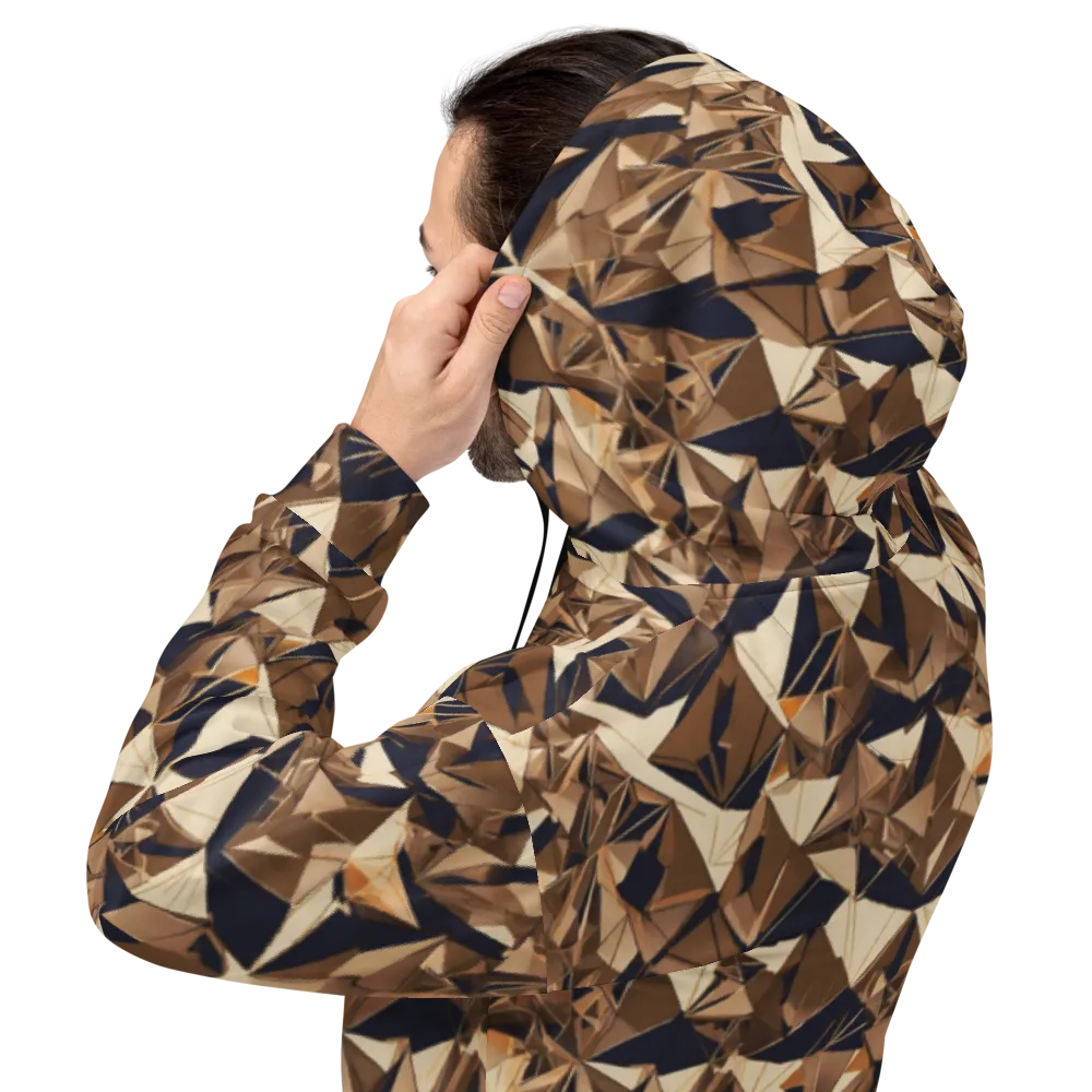 Gilded Fold on Hoodie — Back
