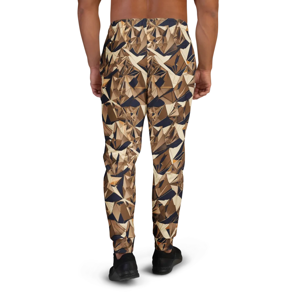Gilded Fold on Men's Joggers — Back