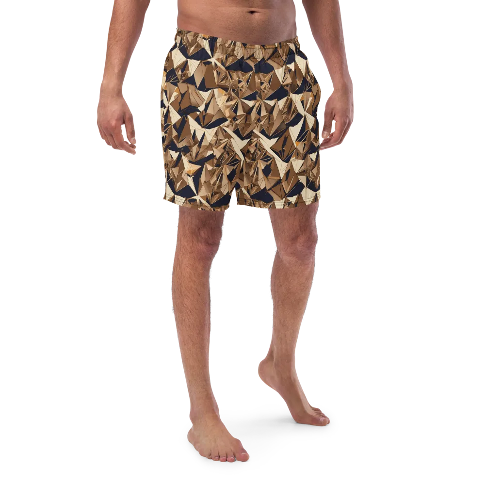 Gilded Fold on Swim Trunks — Front