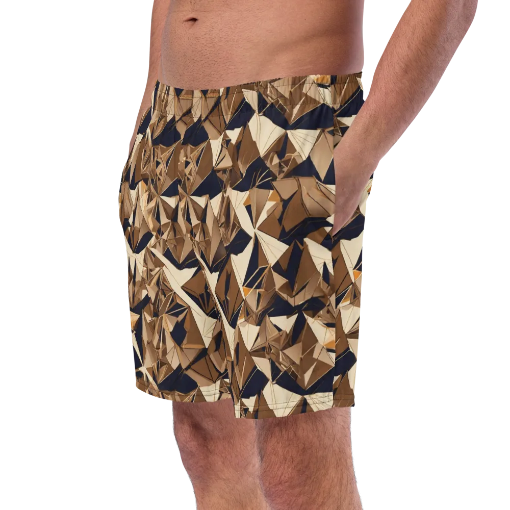 Gilded Fold on Swim Trunks — Left Front